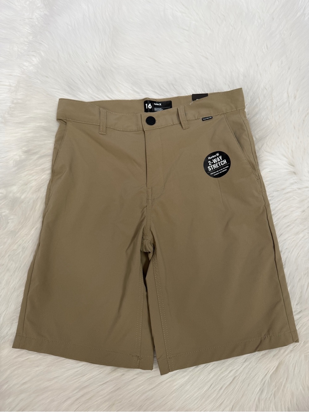 Hurley 2-Way Stretch Shorts Sz 16